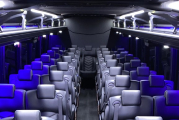 Abilene Charter Bus Interior