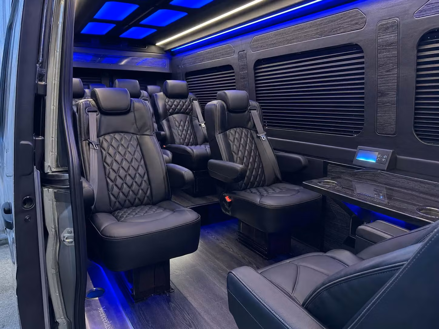 sprinter van with driver interior