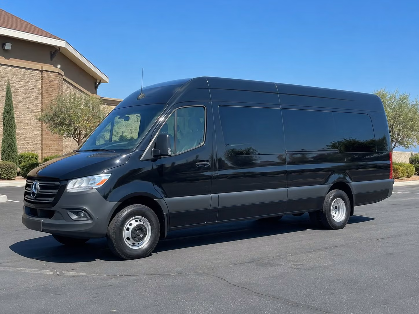 sprinter van with driver